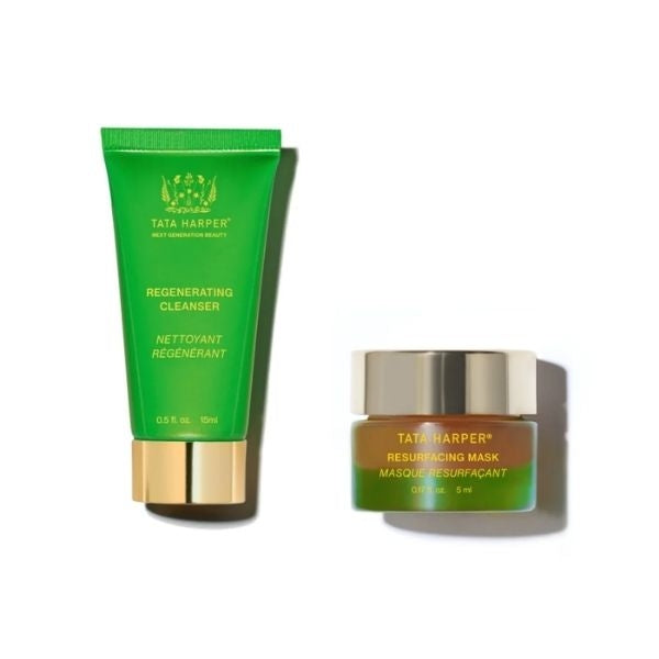 Tata Harper 5 Minute Facial kit, a quick and effective best friend gift for glowing skin.