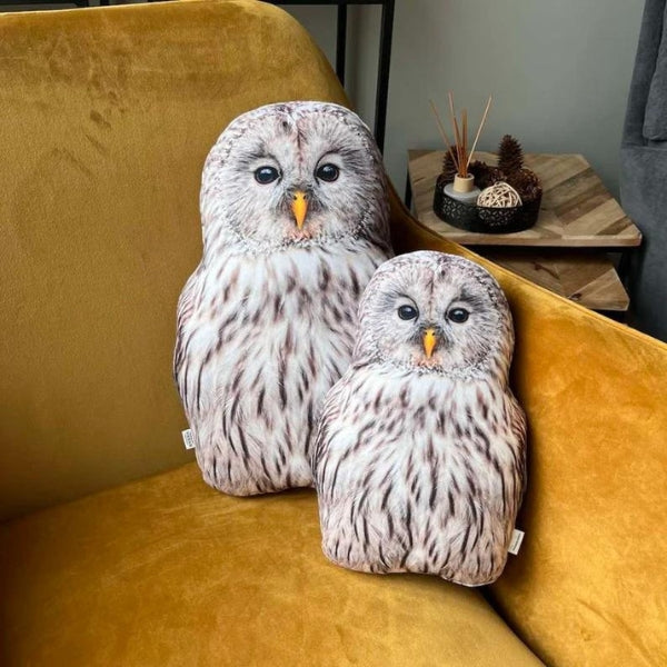 Tawny Owl Pillow brings cozy comfort and the charm of owl gifts to your living space
