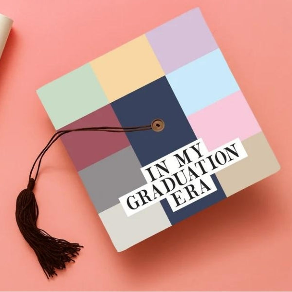 Taylor Swift Eras Graduation Cap pays homage to the iconic singer's journey.