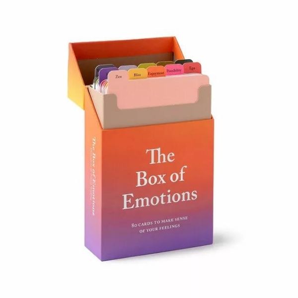 The Box of Emotions, a thought-provoking and interactive gift under $50 for her.