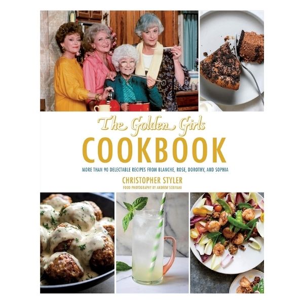 The Golden Girls Cookbook, a nostalgic mothers day gift for grandma.