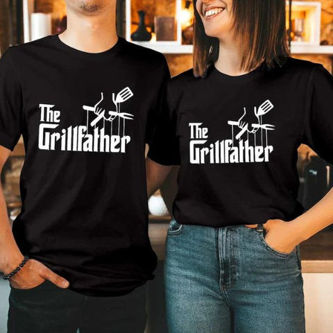 Declare Dad the master of the grill with The Grillfather T-Shirt, a humorous and stylish nod to his barbecue prowess.