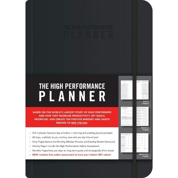 The High Performance Planner - A high-performance planner to help your friend achieve their goals and dreams.