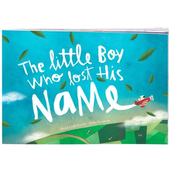 The Little Boy Who Lost His Name' Book, a storybook treasure in baby boy gifts.