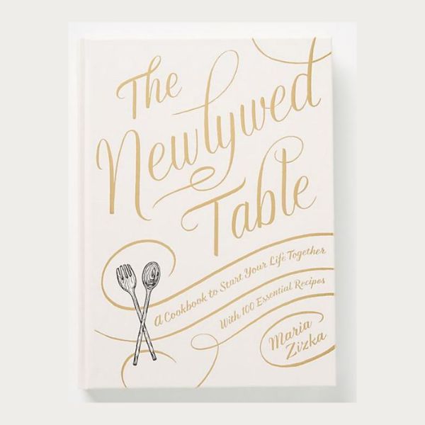 'The Newlywed Table' cookbook is a thoughtful Christmas gift for couples.