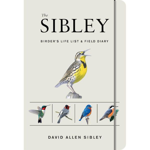 The Sibley Birder's Life List and Field Diary, perfect for birdwatching enthusiasts retiring from teaching.