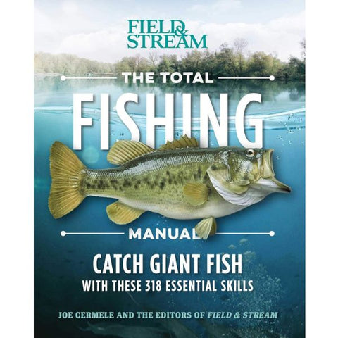 The Total Fishing Manual, a comprehensive guide for father's day fishing gifts.