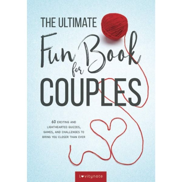 Inject joy into your relationship with 'The Ultimate Fun Book for Couples', a playful gift for your boyfriend.