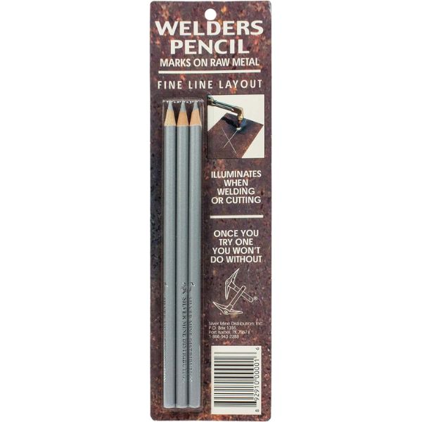 The Welder's Pencil, an essential accessory and a thoughtful gift for precision-minded welders.