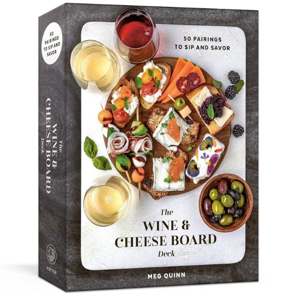 The Wine and Cheese Board Deck, inspiration for perfect pairings.