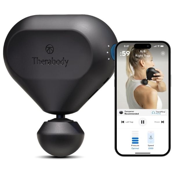 TheraGun Handheld Electric Massage Gun, a wellness-focused graduation gift for relaxation.