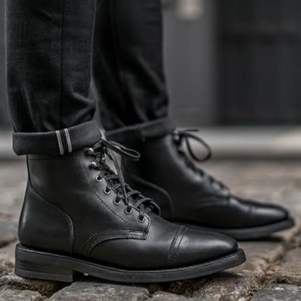 Stylish Thursday Boots Captain Boot, a fashionable gift for trendy dads
