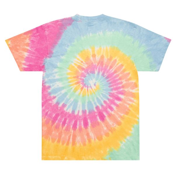 Create a tie-dye masterpiece, a burst of color and creativity.