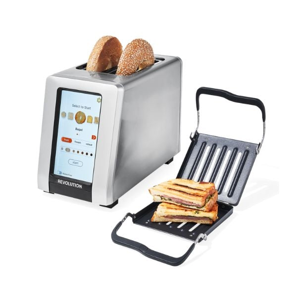 Toaster with Panini Press & Warming Rack is a versatile kitchen gift for the culinary dad