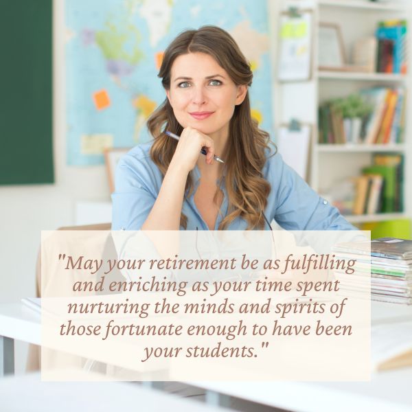 A retired teacher enjoying a peaceful read, capturing touching teacher retirement quotes.