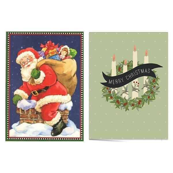 Celebrate Christmas Card Day with a comparison of Traditional vs. Modern Christmas Cards.