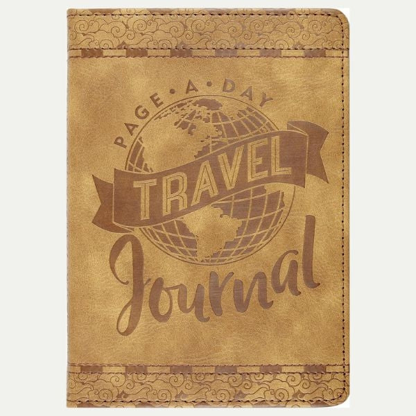Capture your travel memories with the Travel Journal, an inspiring anniversary gift for your wife to document your adventures together.