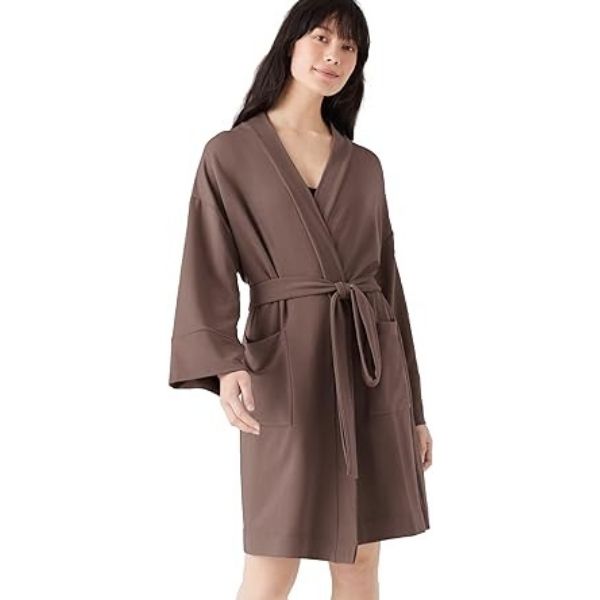 True & Co Women's Any Wear Day Robe is a luxurious and comfortable 50th anniversary gift, perfect for relaxation.