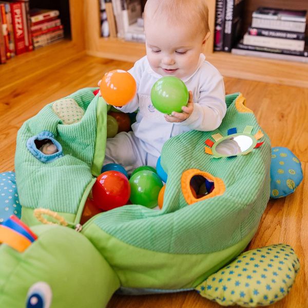 Turtle Ball Pit, an entertaining play area for baby boy gifts.