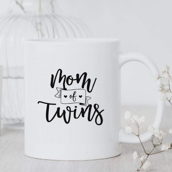 Start a mom day with a Twin Mom Mug that brews love and caffeine in equal measure