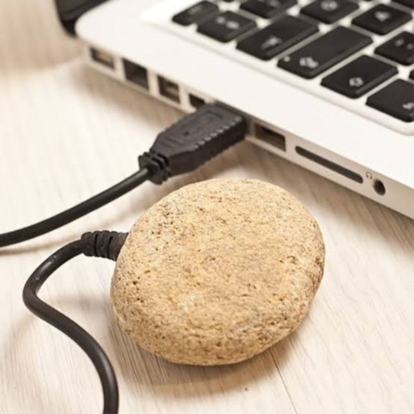 An image showcasing the USB Pet Rock for Boyfriend, presenting a lighthearted and amusing selection within the range of Funny Gifts for Boyfriends.