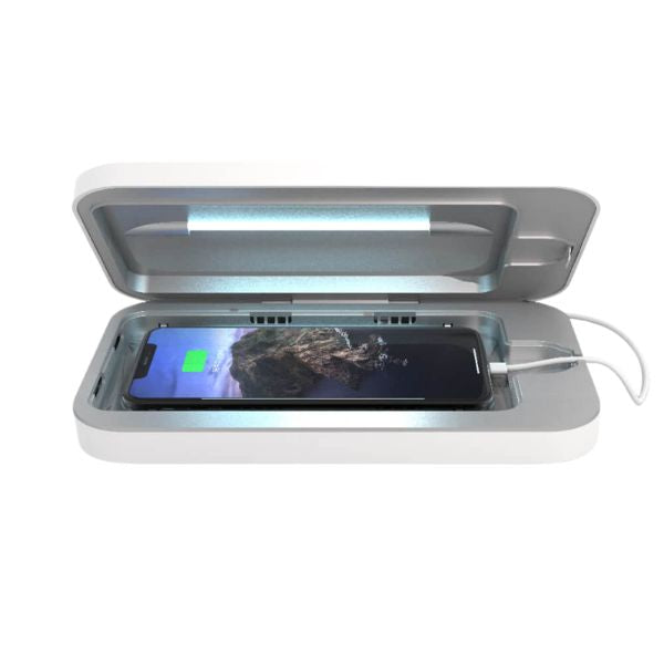Prioritize cleanliness with the UV Smartphone Sanitizer – an essential gift for travel nurses