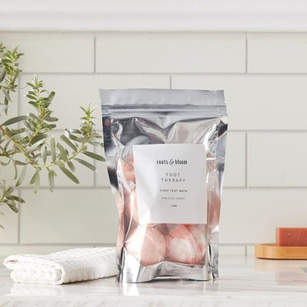 Ultra hydrating foot soak, relaxing New Year's Eve hostess gift.
