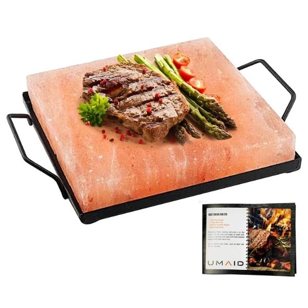 Enhance Dad's cooking skills with the Umaid Himalayan Salt Cooking Block, a unique and flavorful Father's Day gift for the aspiring chef.