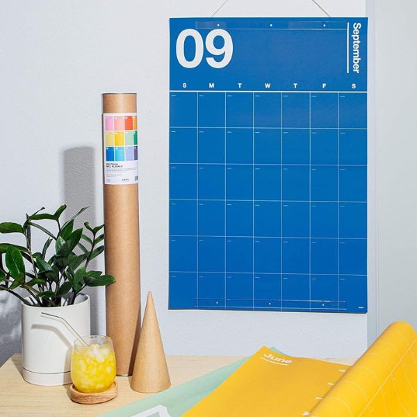 Undated Monthly Vertical Wall Calendar - a stylish and organizational gift for sister in law.