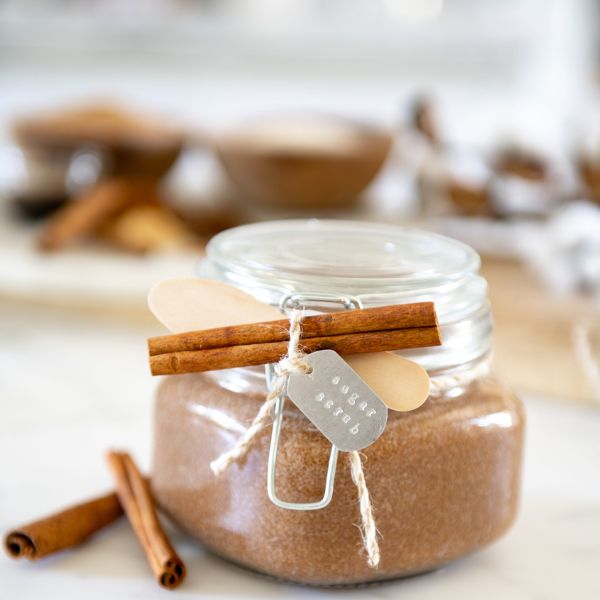Sweeten their day with a Vanilla Sugar Scrub as a fragrant and indulgent homemade gift.