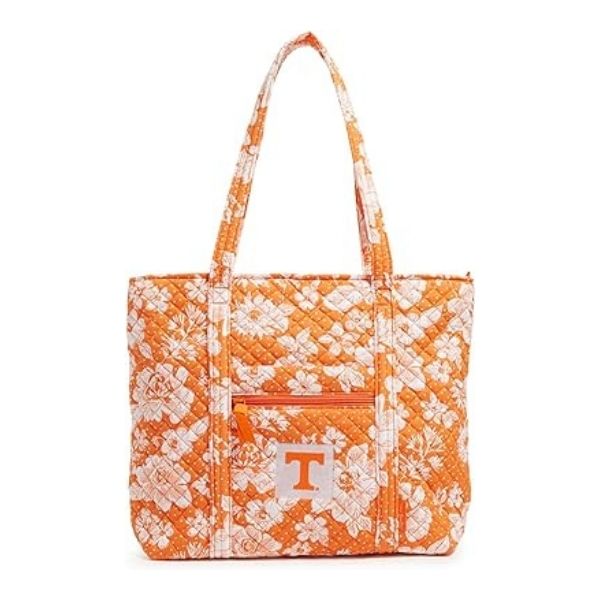 Vera Bradley tote bag for fashionable teacher appreciation gifts.