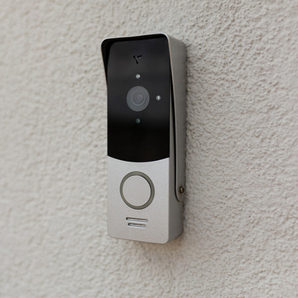 Smart video doorbell with high-resolution camera, security-enhancing gifts for single moms.