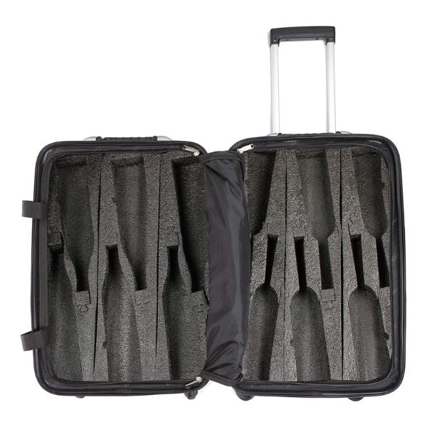 VinGardeValise Wine Travel Suitcase, the ultimate travel companion for wine lovers