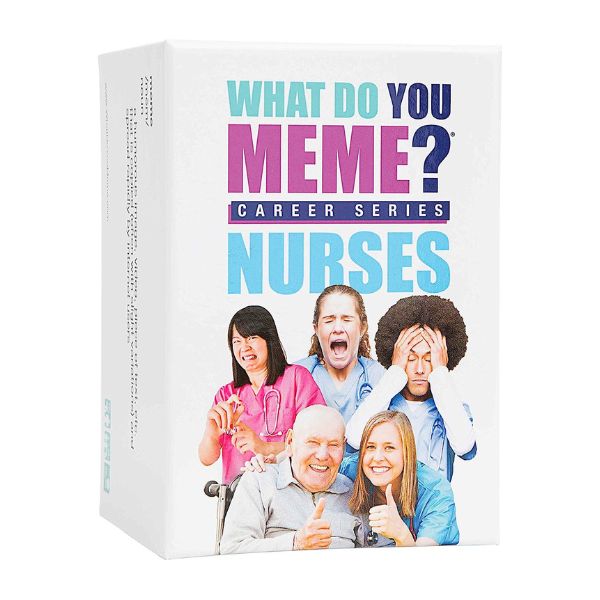 WHAT DO YOU MEME? Nurses Edition brings laughter to nurses.