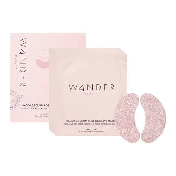 Wander Beauty Baggage Claim Eye Masks make for a refreshing Mother's Day gift for mother-in-law.