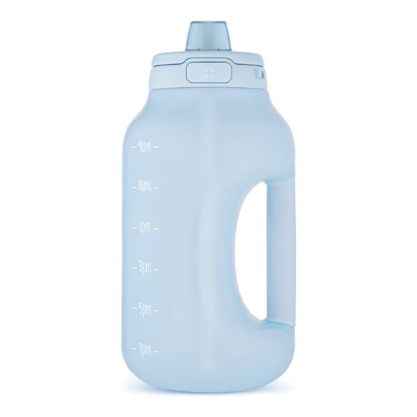 Water Bottle with Time Marker as a hydrating summer gift.