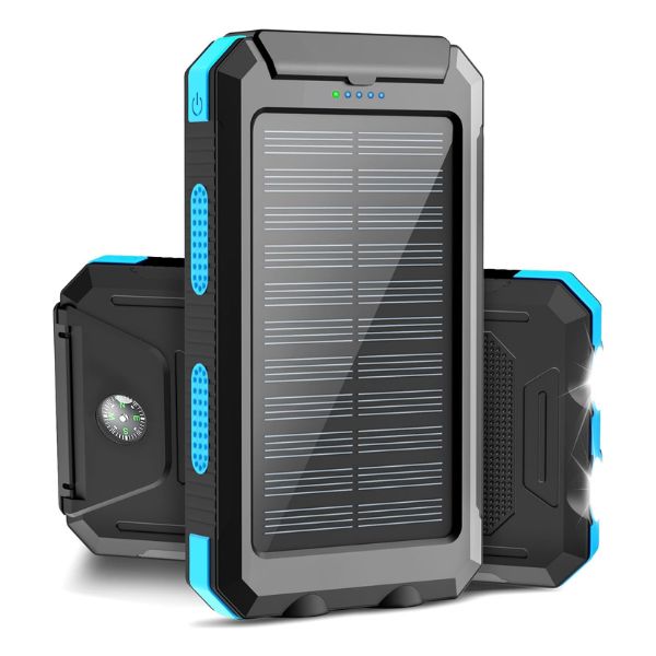 Waterproof Solar Powered Charger is a durable and eco-friendly fishing accessory.