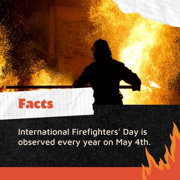 The Date of International Firefighters Day celebration.