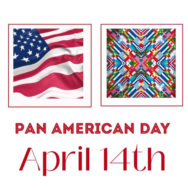 Calendar marking the date of Pan American Day, highlighting its importance to Americas Day.