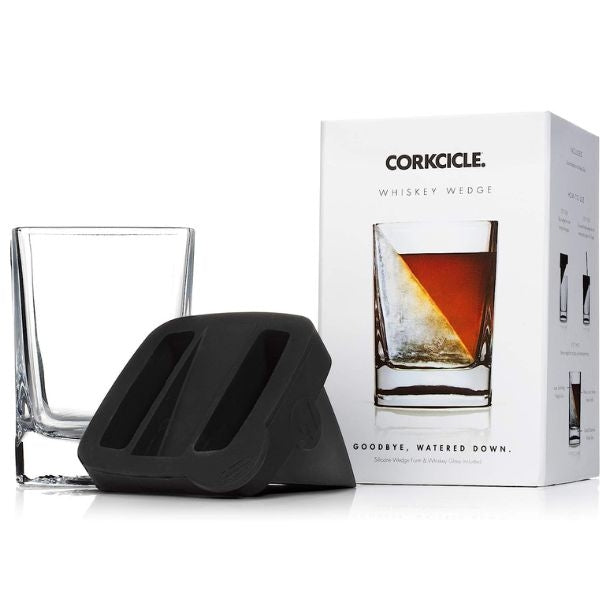 Whiskey Wedge Ice Maker, a unique and stylish gift for boyfriends' parents, perfect for whiskey aficionados.