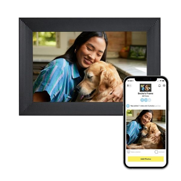 A WiFi Digital Picture Frame is a sentimental Christmas Gift for Parent.
