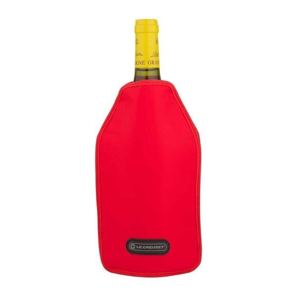 A sleek Wine Cooler Sleeve, a practical birthday gift for dad who enjoys fine wine