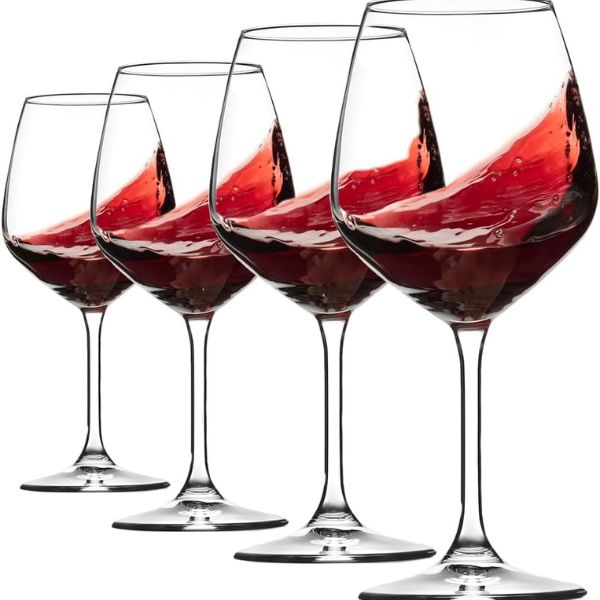 Wine Glasses Set, a sophisticated wedding gift for friends who appreciate fine wines.