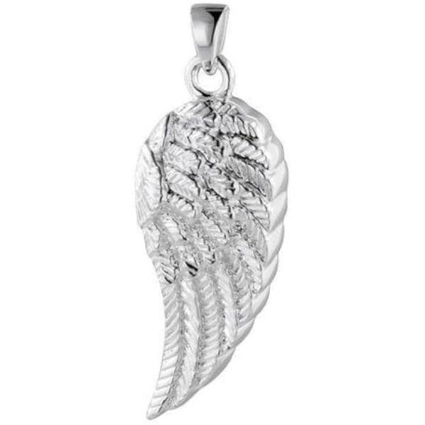 Sterling Silver Angel Wing Cremation Jewelry, a delicate keepsake for memorial gifts