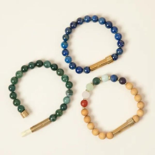 Wishbeads intention bracelet, a thoughtful and inspirational gift under $50 for her
