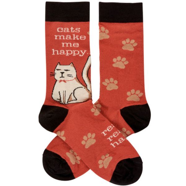 Women's Playful Cats 6pk Low Cut Socks are delightful gifts for cat moms