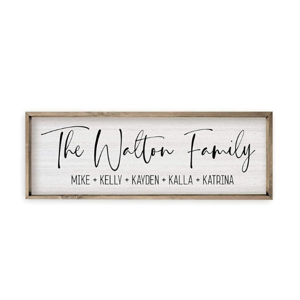 Wood By Stu Personalized Couple Names Sign, embodying Personalized and Sentimental Gifts for newlyweds.