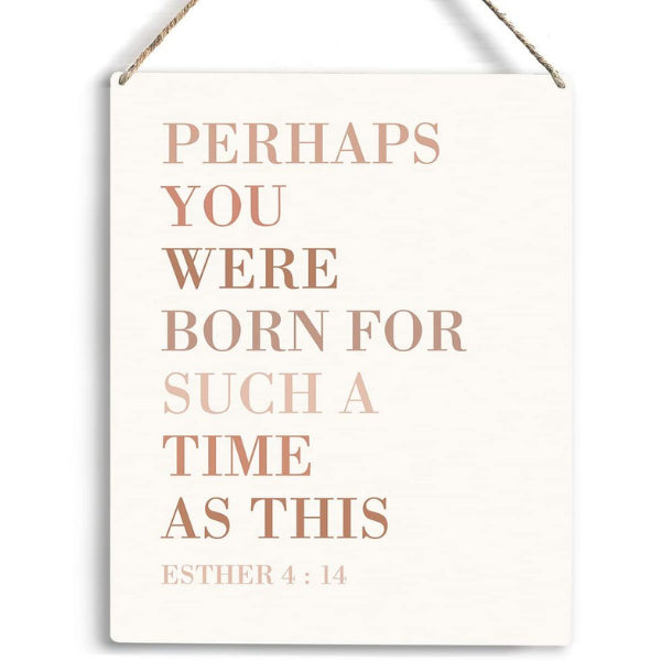 A rustic wooden hanging sign adorned with meaningful Christian quotes that embodies faith