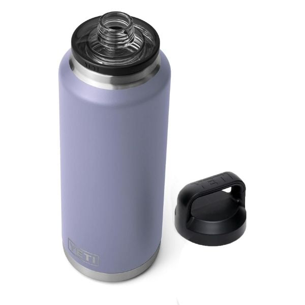 YETI Rambler with Chug Cap keeps drinks cold or hot on any campus adventure.