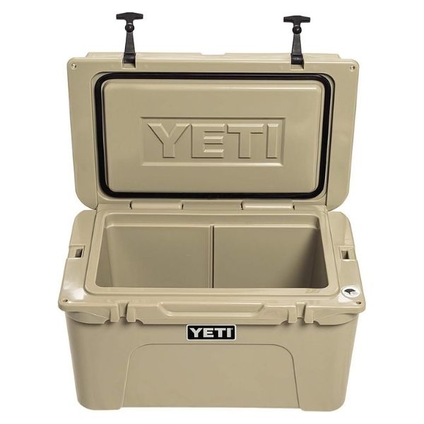 Amp up Dad's outdoor adventures with the YETI Tundra 45 Cooler, the perfect Father's Day gift for keeping refreshments icy cold.